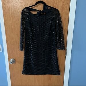 Black sequin Lilly Pulitzer dress